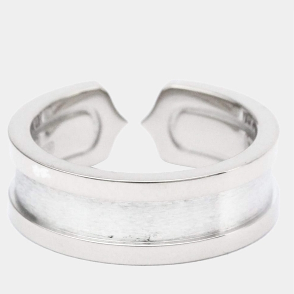 SOLD- Cartier C De Cartier 18K White Gold Diamond Ring - Picture 8 of 12